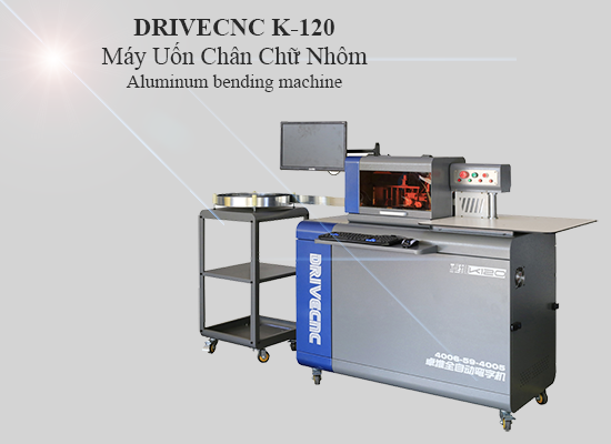 Máy Uốn Chân Chữ Nhôm DRIVECNC K-120