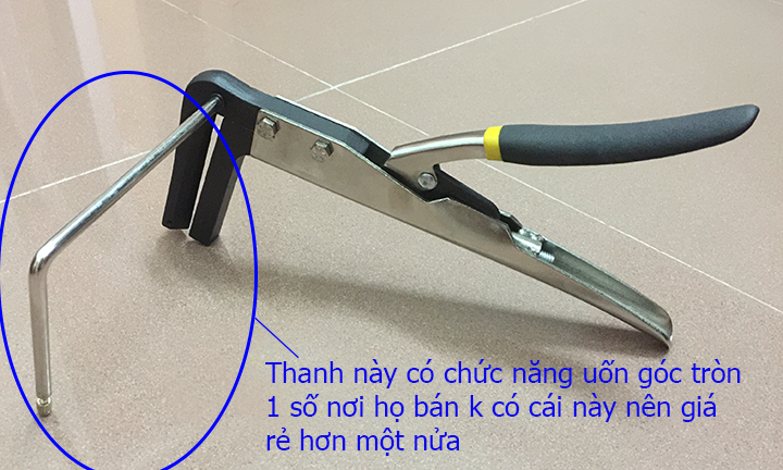 kìm uốn nhôm 0 gờ