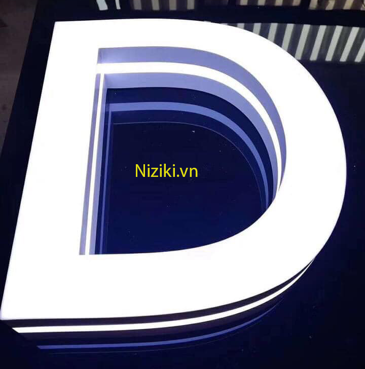 gáy nhựa 3d sáng chân
