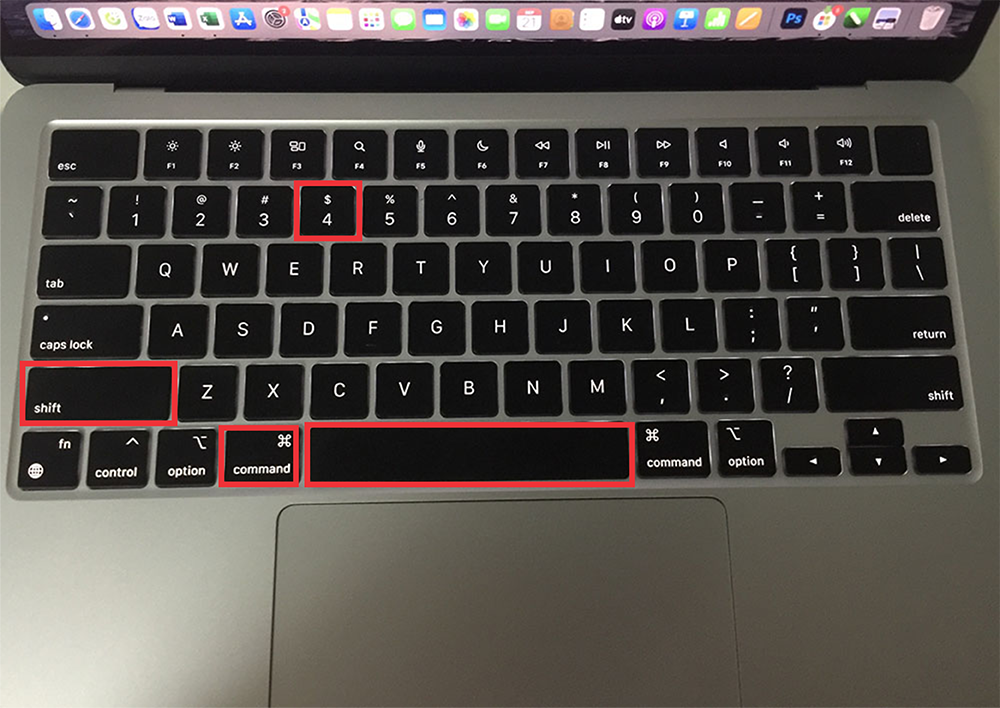 hướng dẫn chụp ảnh màn hình MacBook
